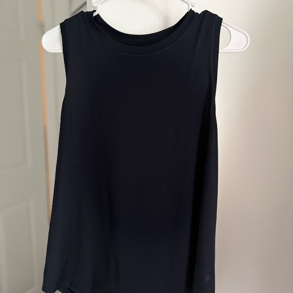 CRZ Yoga Reflective Tank Top Black